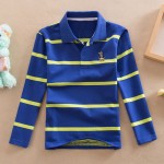 Long-Sleeve Polo Manufacturer - Yellow Striped Bear