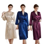 Satin Robe Supplier - Custom Print Embroidery