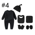 Newborn Set Supplier - Cotton Hat Mittens Bodysuit