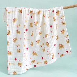 Baby Blanket Factory - Soft Bear Pattern