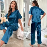 Satin Pajamas Supplier - Short Sleeve Shirt
