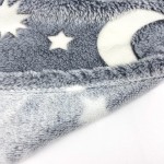 Luminous Blanket Supplier - Blue Star Moon Glow Dark Hoodie