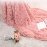 Fleece Throw Factory - White Elegant Furry Super Warm