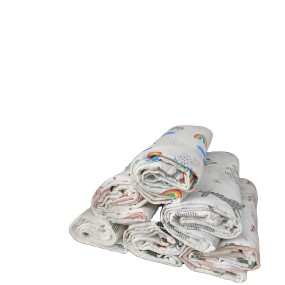 Milestone Blanket Factory - Baby Muslin Swaddle with Cards