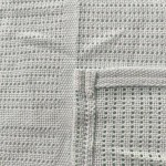 Cotton Blanket Supplier - Hot Sale Solid Color Knit Cellular