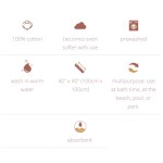 Hooded Towel Supplier - Luxury Cotton Bamboo Bath Towel