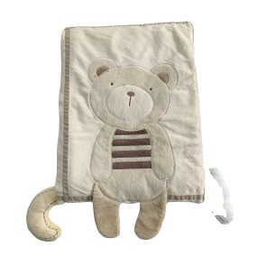 Baby Blanket Supplier - Rattle Toy Micro Fleece Embroidery