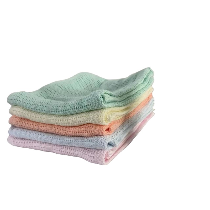 Honeycomb Blanket Factory - Solid Color Baby Bamboo Pointed