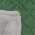 Flannel Blanket Factory - Warm Jacquard Double Sided Sherpa