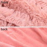 Fleece Throw Factory - White Elegant Furry Super Warm