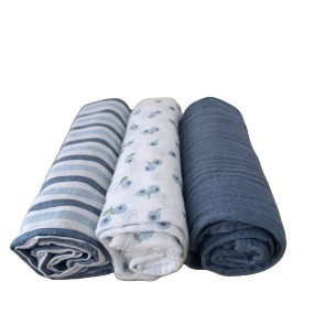Mini Swaddle Blanket Factory - Cotton Muslin 3packs Baby