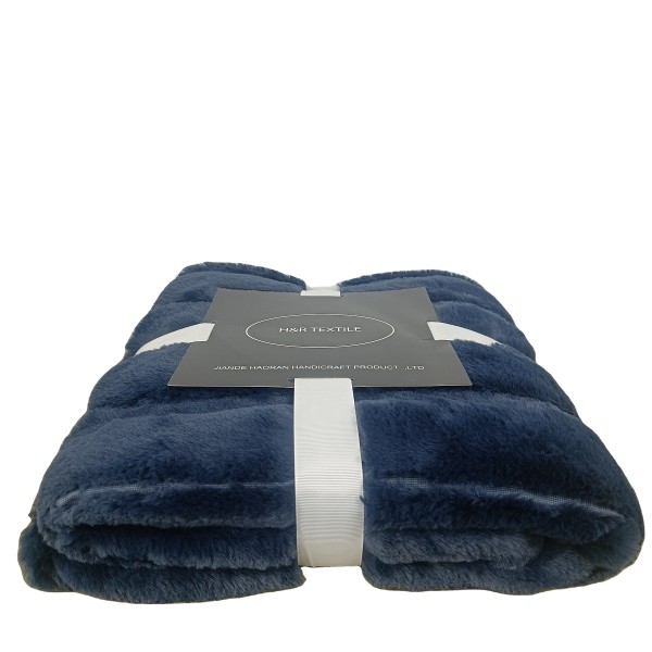 Faux Fur Blanket Manufacturer - 270x270cm Home Decorative Luxury
