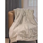 Fur Blanket Manufacturer - European Rabbit Hair Polyester Thick