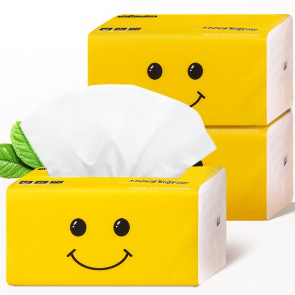 Toilet Paper Factory - Smiley Face Household Hotel Universal