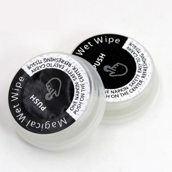 Compressed Wipes Supplier - Free Design Liquid Moisturizing Coin
