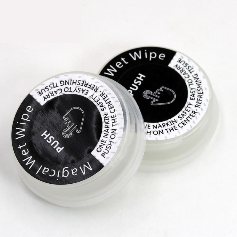 Compressed Wipes Supplier - Free Design Liquid Moisturizing Coin