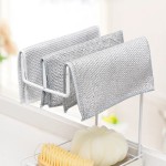 Dish Cloth Supplier - Steel Wire Kitchen Tableware Efficient