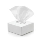 Facial Tissue Manufacturer - Custom Made White Unbleached Box