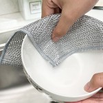 Dish Cloth Supplier - Steel Wire Kitchen Tableware Efficient