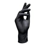 Nitrile Gloves Supplier - Black Vinyl Powder Free Industrial