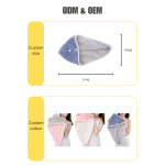 Hair Towel Factory - Super Thick Coral Fleece Water Absorbent