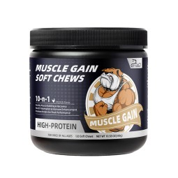 宠物元Pettisup肌肉增加力量软咀嚼宠物营养肌肉建设者狗加强肌肉生长