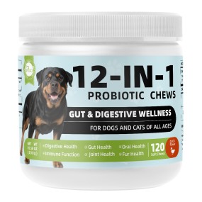 Wholesale Daily Health Supplements and Chewable Tablets for Cats and Dogs 12 Types of Probiotics to Protect Pet Health