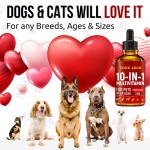 天然液体宠物复合维生素补充剂私人品牌15合1多种维生素滴猫维生素补充剂