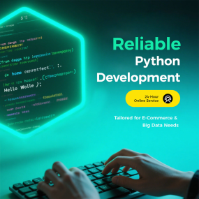 Custom Python Development Service Tailored Enterprise Solution 24/7 Support for E - Commerce Big Data Projects