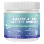 Practical Easy to Use 6 in 1 Allergy Itch Support Complex Pet Supplement Chewable for Dogs Cats Daily