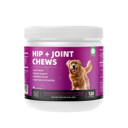 宠物元狗猫咀嚼宠物髋关节和关节支持补充天然姜黄姜黄素狗咀嚼