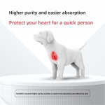 Chongbei'An Pet Coenzyme Q10 Supplement for Cats and Dogs Strengthens Heart Regulates Hypertrophy Healthy Protection for Fish
