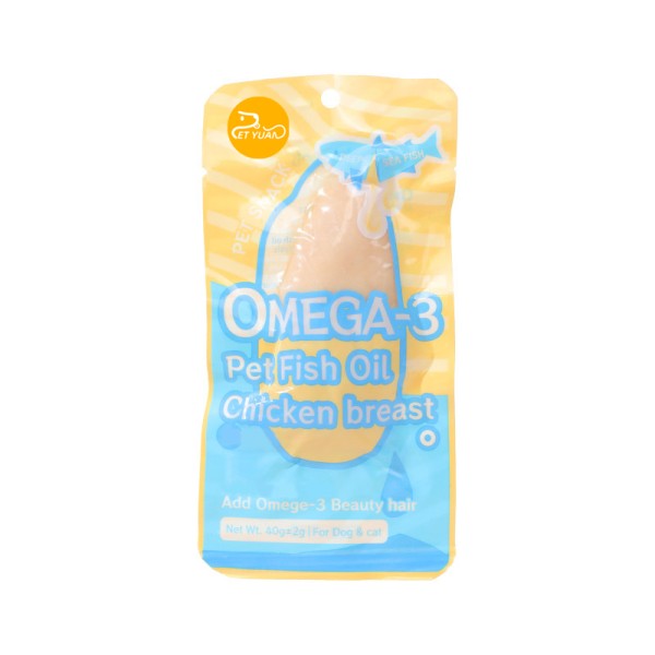 Pet Yuan Hot selling Chicken Breast Cat Snacks Steamed and Boiled Chicken Breast for Cats Food
