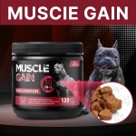 宠物元OEM高蛋白狗肌肉助推器的体重增加高卡路里的宠物护理狗肌肉建设者补充