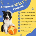 15合1多种维生素片，用于狗的皮肤和皮毛健康
