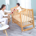 Baby Crib Manufacturer - Multi-Functional Pine Wood