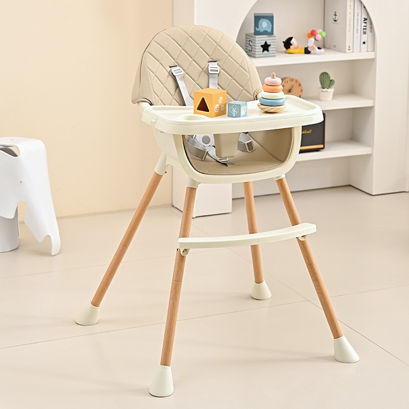 Baby High Chair Factory - Wood Grain Steel Tube