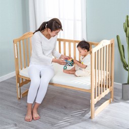 Baby Crib Manufacturer - Multi-Functional Pine Wood