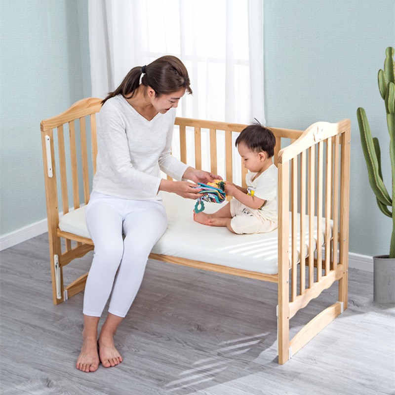 Baby Crib Manufacturer - Multi-Functional Pine Wood