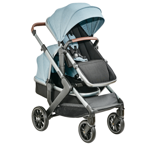 Double Stroller Manufacturer - Easy Fold Detachable Seats