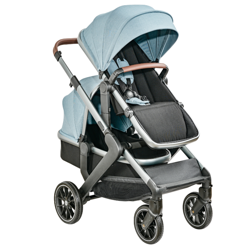 Double Stroller Manufacturer - Easy Fold Detachable Seats