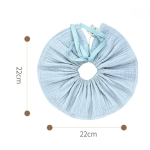 Baby Bib Supplier - Round Swivel Cotton