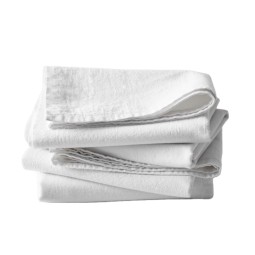 Dish Towel Factory - 100% Polyester Cotton Plain White