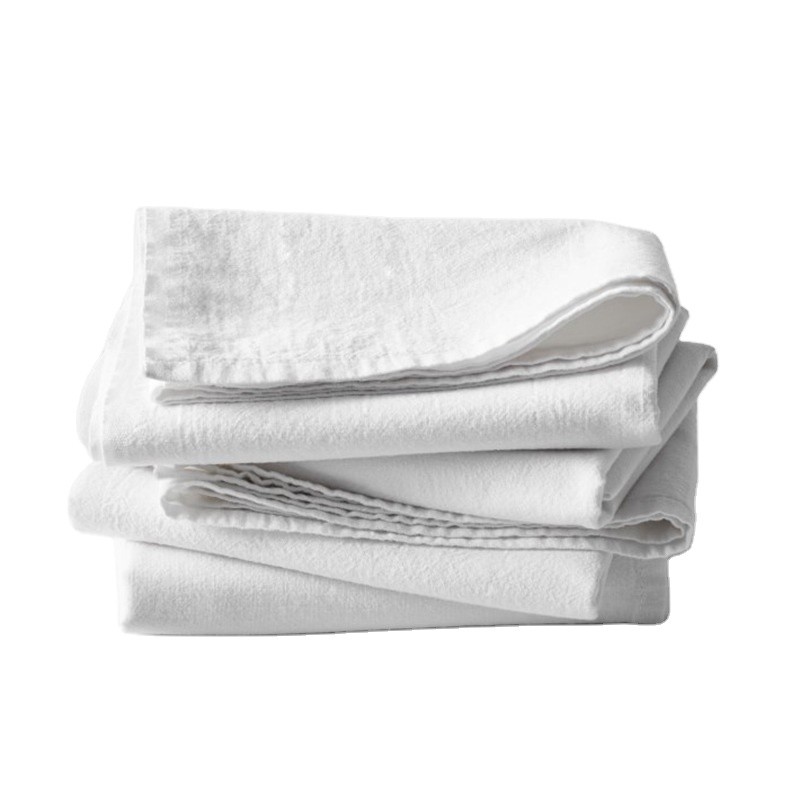 Dish Towel Factory - 100% Polyester Cotton Plain White
