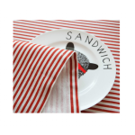 Rectangular Tablecloth Manufacturer - Solid Linen with Black Tassels