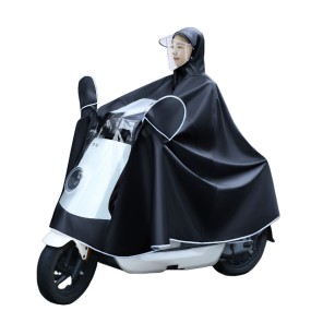 Motorcycle Raincoat Manufacturer - Adult Jacquard Fabric Cloak