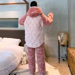 Men's Pajamas Manufacturer - Winter Three Layer Coral Velvet