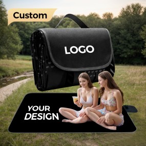 Beach Mat Factory - Customized Logo Extra Large Foldable