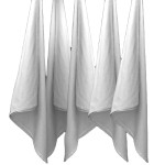 Dish Towel Factory - 100% Polyester Cotton Plain White