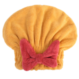Microfiber Towel Supplier - Head Wrap with Bow Knot Shower